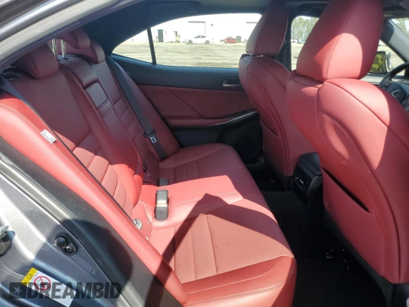 2017 Lexus IS with VIN JTHCM1D28H5017936, listed as a Copart auction lot 54183335 with 29,423 mi miles and Salvage Title. Bid and sale history available at carsss.com. Image 10.