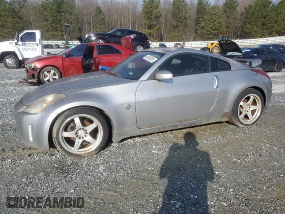 2004 Nissan 350Z Touring with VIN JN1AZ34E94T063851, listed as a Copart auction lot 44300295 with 0 mi miles and Clean Title. Bid and sale history available at carsss.com. Image 1.