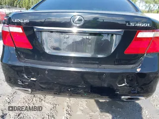 2007 Lexus LS 460 L with VIN JTHGL46F875002423, listed as a IAAI auction lot 41936798 with 116,336 mi miles and . Bid and sale history available at DreamBid. Image 6.