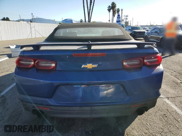 2020 Chevrolet Camaro 1LT with VIN 1G1FB3DS4L0113724, listed as a Copart auction lot 81738594 with 93,756 mi miles and Salvage Title. Bid and sale history available at carsss.com. Image 6.