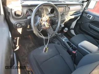 2021 Jeep Wrangler Sport with VIN 1C4GJXAGXMW725656, listed as a Copart auction lot 42826795 with 38,187 mi miles and Salvage Title. Bid and sale history available at DreamBid. Image 8.