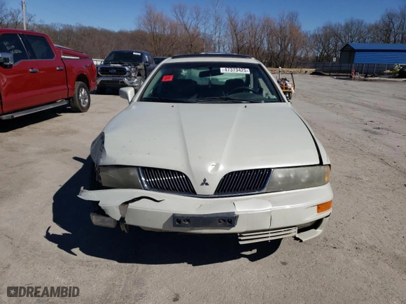 2003 Mitsubishi Diamante LS with VIN 6MMAP67P23T003075, listed as a Copart auction lot 47373425 with 216,694 mi miles and Salvage Title. Bid and sale history available at carsss.com. Image 5.