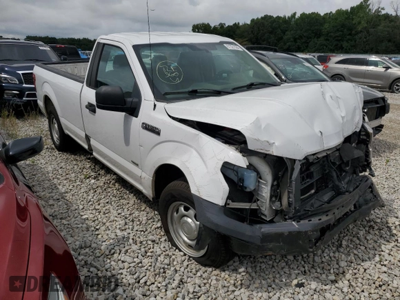 2017 Ford F-150 XL with VIN 1FTNF1CG1HKD05347, listed as a Copart auction lot 61321594 with 165,135 mi miles and Salvage title. Bid and sale history available at DreamBid. Image 4.