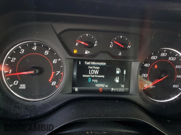 2018 Chevrolet Camaro 1LT with VIN 1G1FB1RS5J0173957, listed as a Copart auction lot 45187885 with 142,452 mi miles and Salvage Title. Bid and sale history available at carsss.com. Image 9.