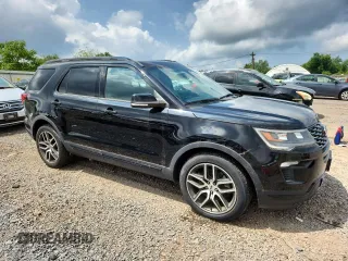 2018 Ford Explorer Sport with VIN 1FM5K8GT1JGA52742, listed as a Copart auction lot 64872875 with 50,024 mi miles and Clean title. Bid and sale history available at DreamBid. Image 4.