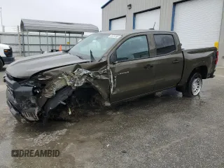 2024 Chevrolet Colorado 2WD Work Truck with VIN 1GCGSBEC9R1125304, listed as a Copart auction lot 49949815 with 6,395 mi miles and Clean Title. Bid and sale history available at DreamBid. Image 1.