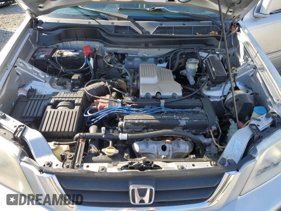 2001 Honda CR-V SE with VIN JHLRD18781C055561, listed as a Copart auction lot 75690554 with 180,295 mi miles and Salvage Title. Bid and sale history available at carsss.com. Image 12.