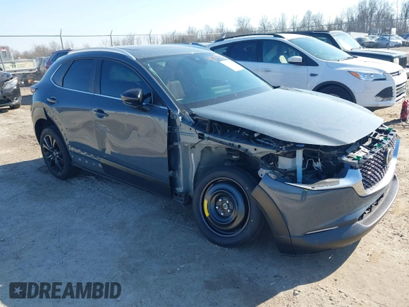 2023 Mazda CX-30 2.5 S Preferred Package with VIN 3MVDMBCMXPM514086, listed as a IAAI auction lot 41757973 with 27,555 mi miles. Bid and sale history available at carsss.com. Image 1.