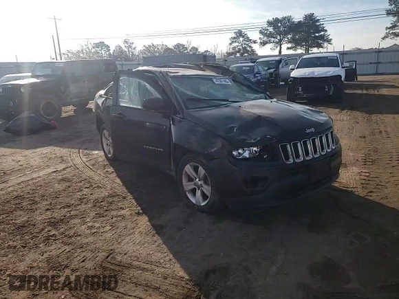 2016 Jeep Compass Sport with VIN 1C4NJDBB5GD550127, listed as a Copart auction lot 42387485 with 119,087 mi miles and Salvage Title. Bid and sale history available at carsss.com. Image 12.