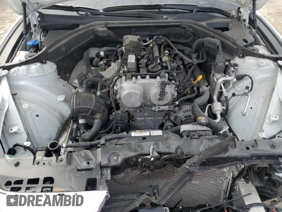 2022 Genesis G70 2.0T with VIN KMTG34TAXNU092852, listed as a Copart auction lot 49337835 with 37,413 mi miles and Salvage title. Bid and sale history available at DreamBid. Image 11.