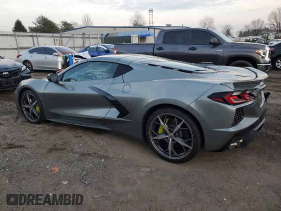 2023 Chevrolet Corvette 1LT with VIN 1G1YA2D40P5123103, listed as a Copart auction lot 85243864 with 12,302 mi miles and Salvage title. Bid and sale history available at DreamBid. Image 2.