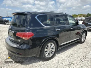 2016 Infiniti QX80 with VIN JN8AZ2ND0G9800289, listed as a Copart auction lot 55459735 with 172,998 mi miles and Clean Title. Bid and sale history available at carsss.com. Image 3.