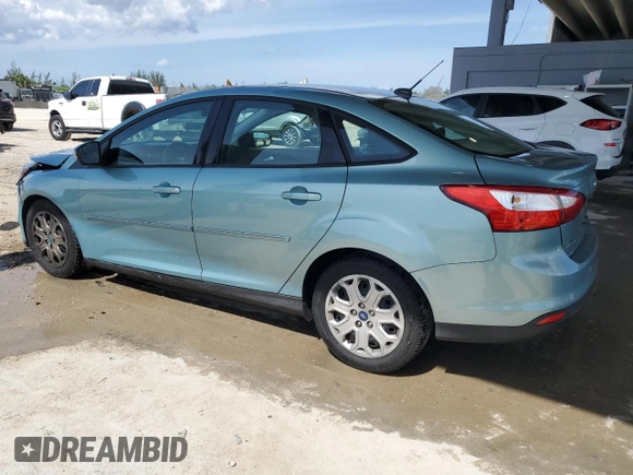 2012 Ford Focus SE с VIN 1FAHP3F21CL254804, выставлен на аукционе Copart как лот 59048665 с пробегом 117 566 миль миль и Списание • Salvage title. История ставок и продаж доступна на DreamBid. Изображение 2.