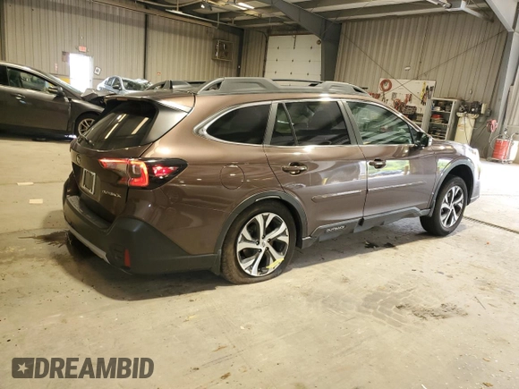 2021 Subaru Outback Limited с VIN 4S4BTAMCXM3204752, выставлен на аукционе Copart как лот 55484405 с пробегом 42 460 миль миль и Списание • Salvage title. История ставок и продаж доступна на DreamBid. Изображение 3.
