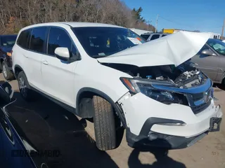 2020 Honda Pilot EX z VIN 5FNYF6H37LB050595, wystawiony jako IAAI lot #41762870 z przebiegiem 51 119 mil mil oraz . Historia ofert i sprzedaży dostępna na DreamBid. Obrazek 1.