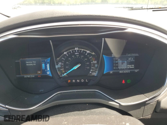 2015 Ford Fusion SE Hybrid с VIN 3FA6P0LU2FR120126, выставлен на аукционе Copart как лот 57130185 с пробегом 55 792 миль миль и Чистый • Clean title. История ставок и продаж доступна на DreamBid. Изображение 9.
