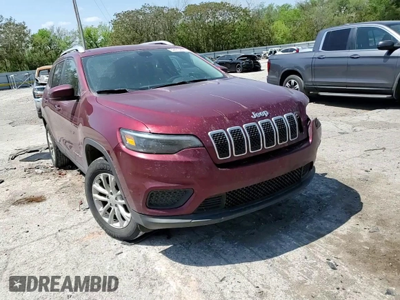 2020 Jeep Cherokee Latitude with VIN 1C4PJMCB2LD619857, listed as a Copart auction lot 52413655 with 170,772 mi miles and Salvage title. Bid and sale history available at DreamBid. Image 12.