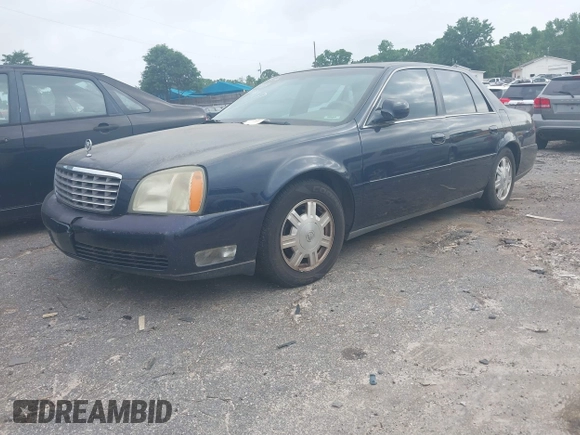 2004 Cadillac DeVille z VIN 1G6KD54Y74U236897, wystawiony jako IAAI lot #42058904 z przebiegiem 75 226 mil mil oraz . Historia ofert i sprzedaży dostępna na DreamBid. Obrazek 2.