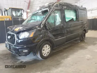 2024 Ford Transit Passenger XL z VIN 1FBAX2C87RKA74745, wystawiony jako Copart lot #64427305 z przebiegiem Nie podano mil oraz Nie do naprawy • Non repairable. Historia ofert i sprzedaży dostępna na DreamBid. Obrazek 1.