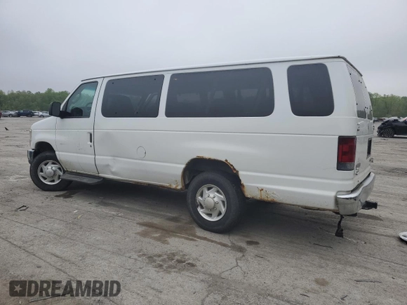 2008 Ford Econoline Passenger XL with VIN 1FBSS31L78DB58857, listed as a Copart auction lot 56203485 with 101,878 mi miles and Salvage title. Bid and sale history available at DreamBid. Image 2.