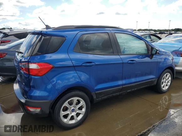 2021 Ford EcoSport SE with VIN MAJ3S2GE3MC456492, listed as a Copart auction lot 73793424 with Not provided miles and Non repairable. Bid and sale history available at DreamBid. Image 3.