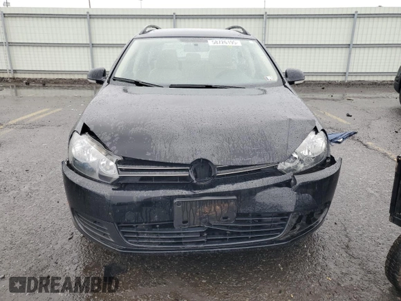 2012 Volkswagen Jetta TDI with VIN 3VWML7AJXCM652356, listed as a Copart auction lot 58726195 with 119,966 mi miles and Salvage title. Bid and sale history available at DreamBid. Image 5.
