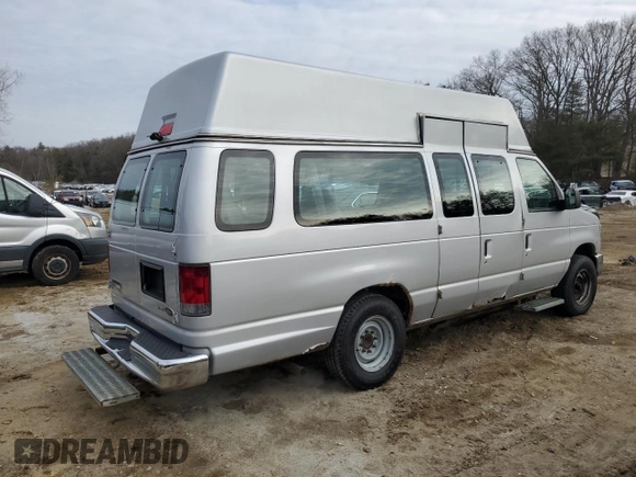 2013 Ford Econoline Cargo Commercial with VIN 1FTNS2EW8DDA83846, listed as a Copart auction lot 46863855 with 205,259 mi miles and Clean Title. Bid and sale history available at carsss.com. Image 3.