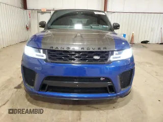 2019 Land Rover Range Rover Sport SVR with VIN SALWZ2SE9KA837551, listed as a Copart auction lot 86842854 with 47,991 mi miles and Salvage Title. Bid and sale history available at DreamBid. Image 5.