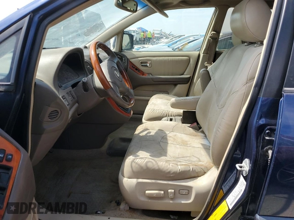 2002 Lexus RX 300 with VIN JTJHF10U220261317, listed as a Copart auction lot 74466814 with 194,603 mi miles and Non Repairable. Bid and sale history available at carsss.com. Image 7.