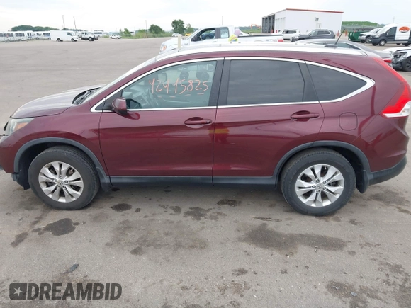 2013 Honda CR-V EX-L with VIN 5J6RM4H79DL076089, listed as a IAAI auction lot 42445825 with 168,076 mi miles and . Bid and sale history available at DreamBid. Image 15.