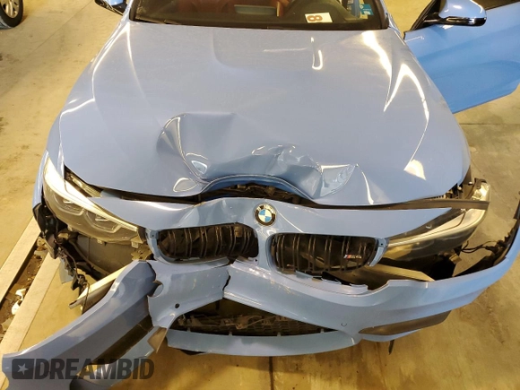 2018 BMW M4 with VIN WBS4Y9C56JAC86367, listed as a Copart auction lot 54995374 with 85,280 mi miles and Salvage Title. Bid and sale history available at carsss.com. Image 11.