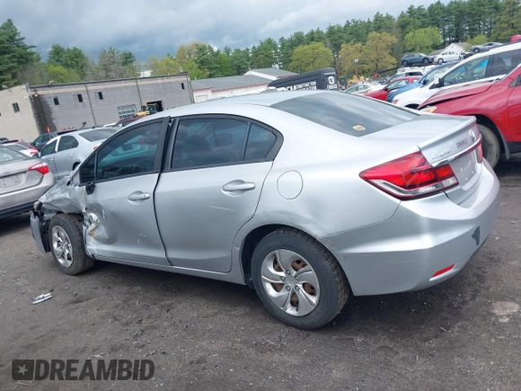2015 Honda Civic LX z VIN 19XFB2F58FE276140, wystawiony jako IAAI lot #42150457 z przebiegiem 97 434 mil mil oraz . Historia ofert i sprzedaży dostępna na DreamBid. Obrazek 14.