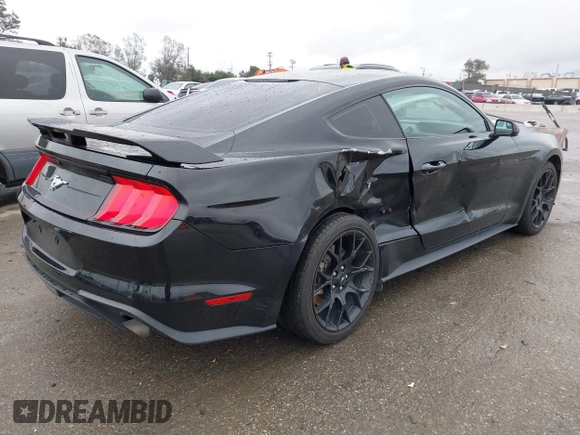 2018 Ford Mustang EcoBoost z VIN 1FA6P8TH3J5129088, wystawiony jako IAAI lot #41792548 z przebiegiem 55 991 mil mil oraz . Historia ofert i sprzedaży dostępna na DreamBid. Obrazek 4.