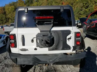 2022 Ford Bronco Raptor with VIN 1FMEE5JR8NLA50860, listed as a Copart auction lot 75686514 with 29,964 mi miles and Salvage Title. Bid and sale history available at carsss.com. Image 6.