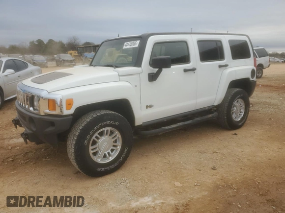 2006 Hummer H3 with VIN 5GTDN136168310959, listed as a Copart auction lot 44410065 with 172,144 mi miles and Salvage Title. Bid and sale history available at DreamBid. Image 1.
