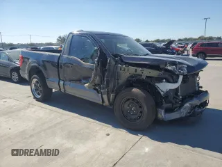 2022 Ford F-150 XL with VIN 1FTMF1E51NKD59265, listed as a Copart auction lot 77193424 with 38,590 mi miles and Salvage Title. Bid and sale history available at DreamBid. Image 4.