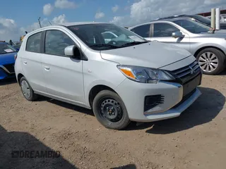 2024 Mitsubishi Mirage ES z VIN ML32AUHJ9RH009338, wystawiony jako IAAI lot #42550791 z przebiegiem 21 390 mil mil oraz . Historia ofert i sprzedaży dostępna na DreamBid. Obrazek 1.