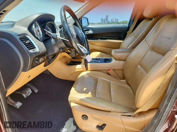 2012 Dodge Durango Citadel with VIN 1C4SDHET0CC120012, listed as a Copart auction lot 60443145 with 179,772 mi miles and Salvage title. Bid and sale history available at DreamBid. Image 7.