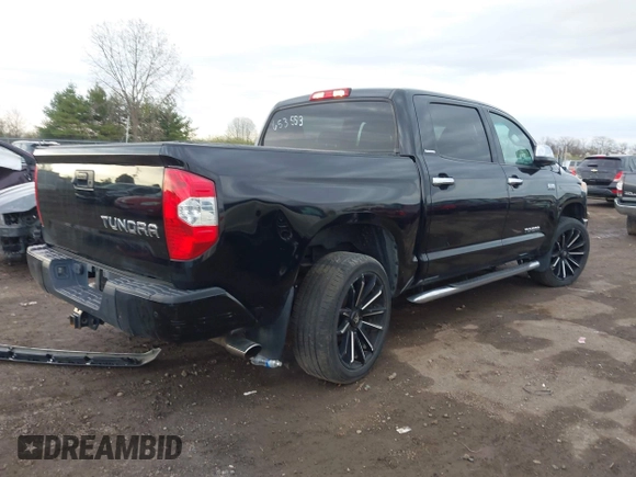 2017 Toyota Tundra 4WD Limited with VIN 5TFHW5F13HX653553, listed as a IAAI auction lot 41898133 with 140,981 mi miles. Bid and sale history available at carsss.com. Image 4.