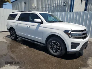 2024 Ford Expedition Max XLT z VIN 1FMJK1J83REA42036, wystawiony jako Copart lot #58350805 z przebiegiem 47 658 mil mil oraz Czysty tytuł • Clean title. Historia ofert i sprzedaży dostępna na DreamBid. Obrazek 4.