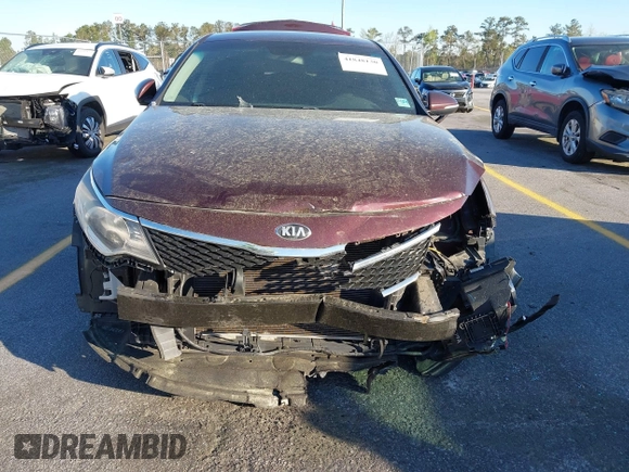 2018 Kia Optima LX with VIN 5XXGT4L34JG187455, listed as a IAAI auction lot 41848130 with 137,250 mi miles and . Bid and sale history available at DreamBid. Image 6.