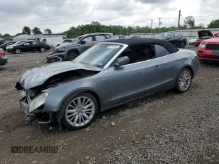 2012 Audi A5 Premium z VIN WAUAFAFH3CN006899, wystawiony jako Copart lot #58744335 z przebiegiem Nie podano mil oraz Szkoda całkowita • Salvage title. Historia ofert i sprzedaży dostępna na DreamBid. Obrazek 1.