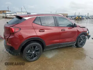 2025 Buick Encore GX Sport Touring with VIN KL4AMDSL9SB088491, listed as a Copart auction lot 54571495 with 15,101 mi miles and Salvage title. Bid and sale history available at DreamBid. Image 3.