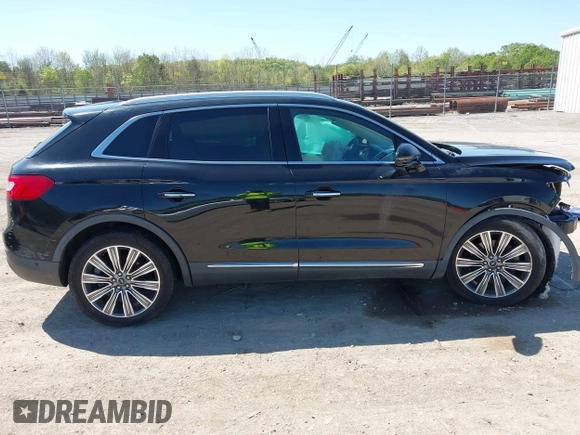 2016 Lincoln MKX Black Label with VIN 2LMPJ9JP1GBL55716, listed as a IAAI auction lot 42002075 with 85,200 mi miles. Bid and sale history available at carsss.com. Image 12.
