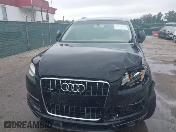 2015 Audi Q7 3.0T Premium with VIN WA1CGAFE5FD028390, listed as a IAAI auction lot 34964639 with 82,332 mi miles. Bid and sale history available at carsss.com. Image 12.