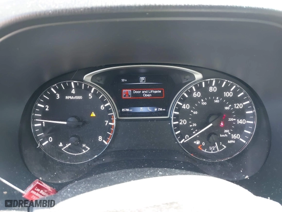2020 Nissan Pathfinder SL with VIN 5N1DR2CN1LC597166, listed as a IAAI auction lot 41627774 with 85,786 mi miles. Bid and sale history available at carsss.com. Image 7.