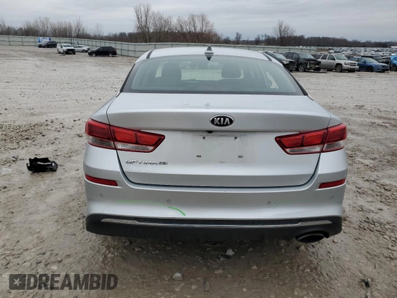 2019 Kia Optima LX with VIN 5XXGT4L3XKG295502, listed as a Copart auction lot 47432955 with 83,147 mi miles and Clean Title. Bid and sale history available at carsss.com. Image 6.