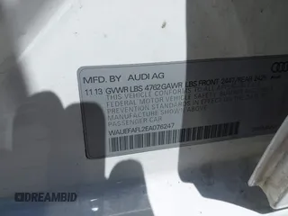 2014 Audi A4 Premium Plus with VIN WAUEFAFL2EA076247, listed as a IAAI auction lot 42134356 with 92,739 mi miles and . Bid and sale history available at DreamBid. Image 9.