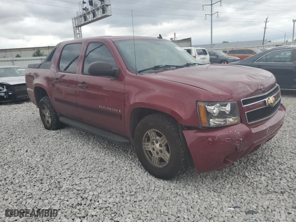 2007 Chevrolet Avalanche LT w/2LT with VIN 3GNEC12J77G160737, listed as a Copart auction lot 72544894 with 133,511 mi miles and Salvage Title. Bid and sale history available at carsss.com. Image 4.