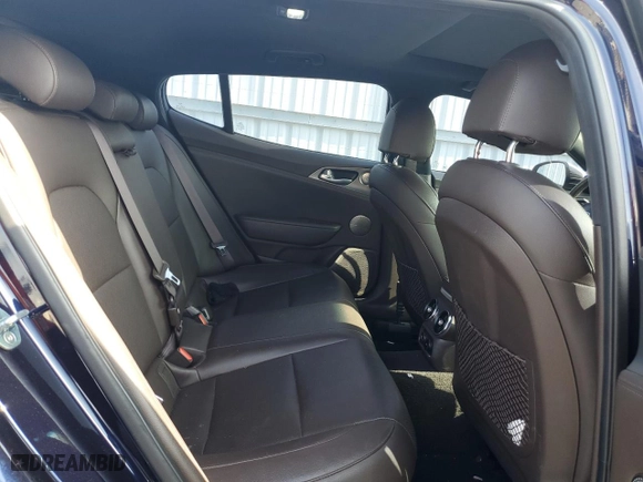 2020 Kia Stinger GT with VIN KNAE35LC0L6086859, listed as a Copart auction lot 58713924 with 38,837 mi miles and Salvage Title. Bid and sale history available at carsss.com. Image 10.